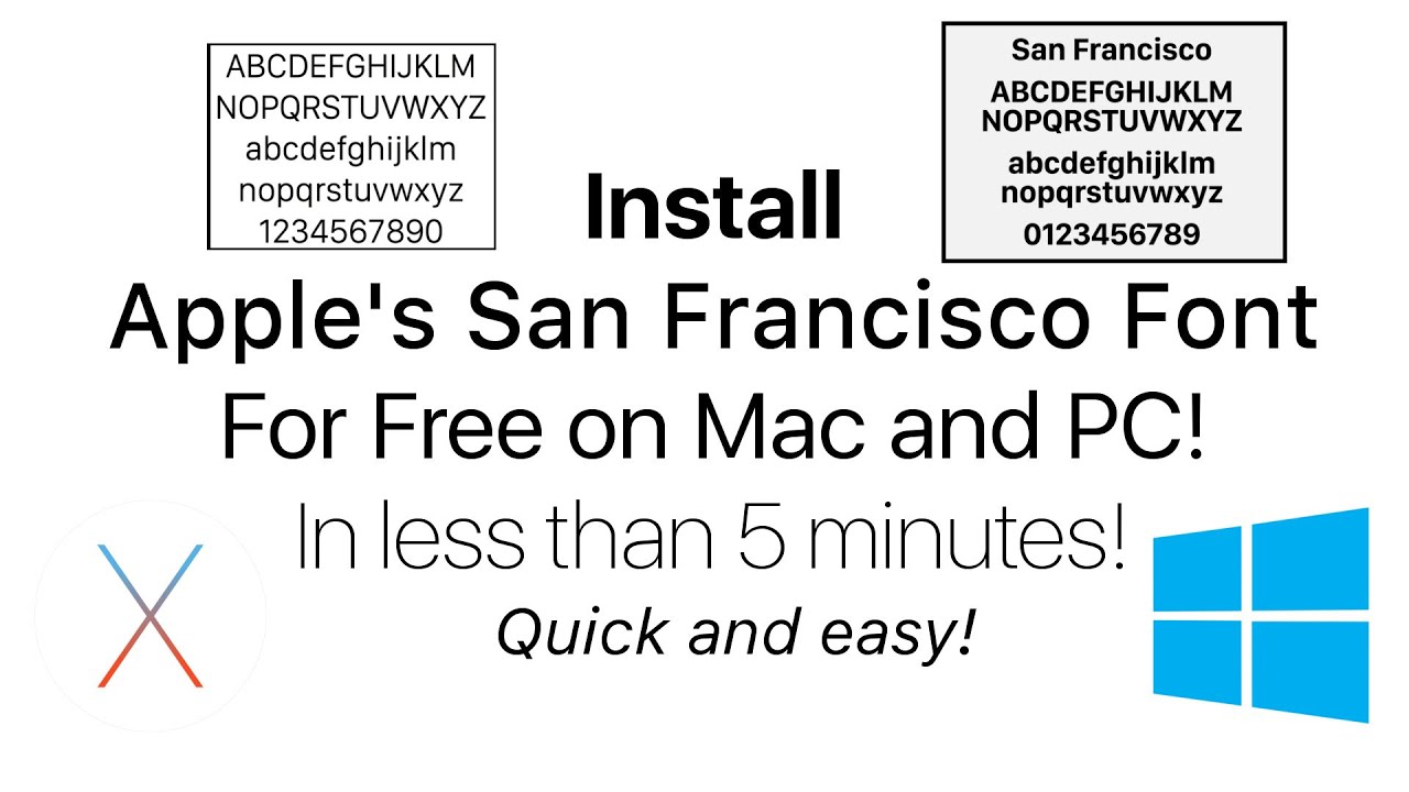 apple mac fonts download free